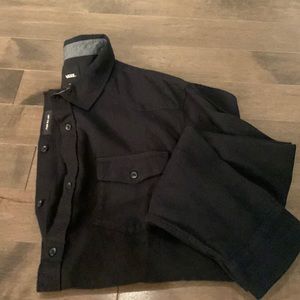 Mens Vans Button Down Flannel